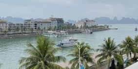 Bán căn liền kề 4 tầng Âu Tầu 1, Mặt Biển cảng tầu tại Đảo Tuần Châu, Hạ Long