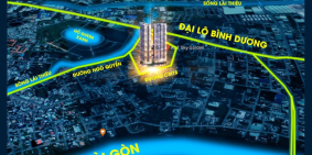 Đi Thuận Sống An Về Với Thuận An, Dự Án Ven Sông A&T Sky Garden