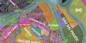 Bán nền full thổ 2 mặt tiền ngay phà Cát Lái, về SG chỉ 5 phút