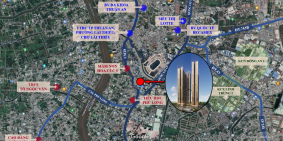   Căn Hộ View Sông Sài Gòn - landmark81  3pn/2wc chỉ có 2ty7