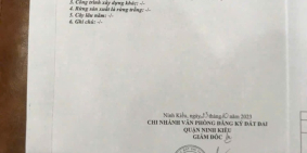 BÁN NHÀ MẶT TIỀN ĐƯỜNG TRẦN MINH SƠN, KV4, KHU TĐC ĐH Y DƯỢC, AN KHÁNH, NINH KIỀ