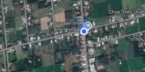 Đất thổ cư sổ hồng riêng  cách sài gòn 45 km