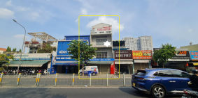 Cho thuê nhà Mặt tiền Lũy Bán Bích 124m2, 3Lầu - GẦN UBND QUẬN TÂN PHÚ