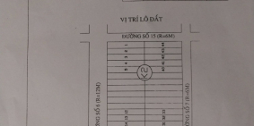 Bán lô Đất ở (thổ cư) khu tái định cư Hùng Vương - mặt tiền đường nhựa 6m