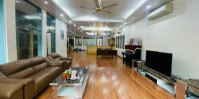 BÁN TÒA NHÀ VĂN PHÒNG HOA BẰNG, CẦU GIẤY 225M2 x MT10 x 6 TẦNG  - VỈA HÈ -