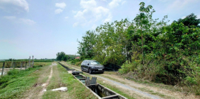 1700m2 đất vuông vức mặt tiền 8m gần đườn Trung lập, có 300m2 thổ cư