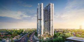 Suất chiết khấu 17% cho căn 3PN/87,5m2 The Emerald 68 mặt tiền QL13 View Lmark81