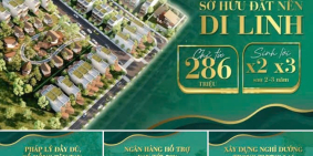 Chỉ 286 triệu sở hữu đất nền 150m² gần trường học, UBND, tiện ích đầy đủ