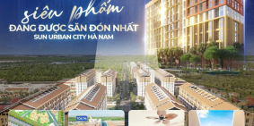 Bán căn hộ toà độc quyền của Sun Urban city,view pháo hoa và trục công viên.