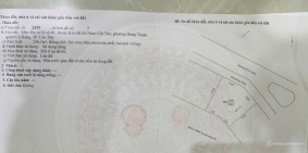 BÁN NỀN BIỆT THỰ 246m2 KDC NAM LONG ĐƯỜNG SỐ 3 , GẦN HỒ CẢNH QUANG