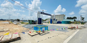 Chủ ngộp cần bán nhanh lô thổ cư 160m2 gần Vinhomes Hậu Nghĩa