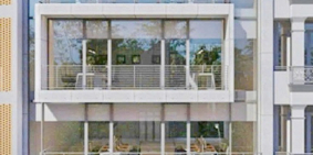 Cho thuê tòa nhà văn phòng vừa hoàn thành ngay mặt tiền himlamễn thị thập quận 7