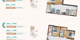 Căn hộ mặt tiền quốc lộ 1a chỉ 1,4tỷ căn đã bao gồm VAT