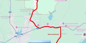 Bán lô đất suối mặt tiền đường nhựa hiện hữu gần biển hồ cốc