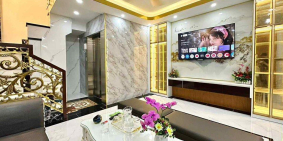 VIP [#QUẬN_3]- ĐẸP TÂN CỔ ĐIỂN-  P14-5 TẦNG - THANG MÁY, FULL NỘI THẤT - Ô TÔ