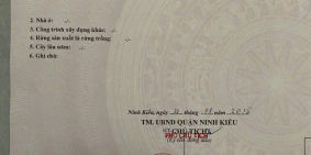 Bán nền mặt tiền đường số 4  KDC Thới Nhựt , phường An Khánh