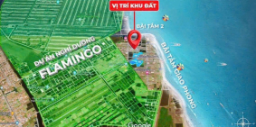 Đất nền Giao Phong Biển Quất Lâm- Cạnh khu nghỉ dưỡng flamingo- Giá nhỉnh 2 tỷ