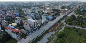 Đất đấu giá cạnh lô góc 2 mặt , mặt đường 42m trục chính thị xã Mỹ Hào Hưng Yên.