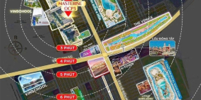 Nhận Booking 10 Tòa Chung Cư MASTERISE VIN 3, HTLS 70%, Giá Chỉ 6xTr/m2