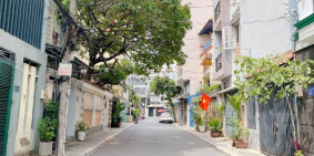 Nhà 4 tầng, Hẻm Xe Tải 8m, Thân Nhân Trung, 5x17m, 84m2, chỉ 15.x tỷ TL