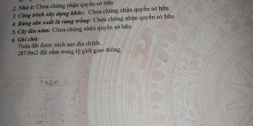 Bán lô góc 2 mặt tiền Hùng Vương ngay tỉnh Lộ 25C vào sân bay Long Thành