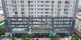 510 M2 CHO THUÊ  KHỐI ĐẾ CHUNG CƯ ĐƯỜNG PHẠM VĂN ĐỒNG, DIỆN TÍCH TO, PHÍ DV :8K