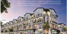 Nhà thương mại 1 trệt 2 lầu, mặt tiền Lê Lợi, cdt Becamex TDC