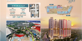 BÁN CĂN HỘ A-xx.29 – THE GIÓ RIVERSIDE – VIEW XA LỘ HÀ NỘI + SÔNG ĐỒNG NAI