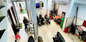 Tòa nhà Căn hộ dịch vụ, 4 tầng Nguyễn Văn Luông, Phường Bình Phú (Quận 6 cũ)