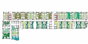 BCONS DIAMOND 3PN2WC căn góc bo tròn độc bản