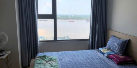CHO THUÊ CĂN HỘ AN GIA RIVERSIDE 63M2, 2PN, VIEW SÔNG, FULL NỘI THẤT, GIÁ 13TR