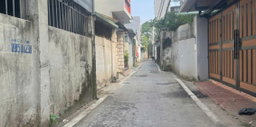 Bán 53m đất ngõ 84 Đàm Quang Trung làng Nha, đường thông ô tô 7 chỗ vào nhà