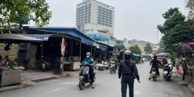 Bán lô đất kinh doanh buôn bán sầm uất mặt chợ Hải Tân, TP Hải Dương, 86.3m2, mt