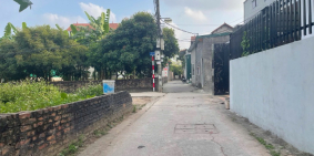 Bán 100m2 đất vườn có thể lên thổ cư tại tổ 4 Cự Khối, cạnh siêu dự án ven sông