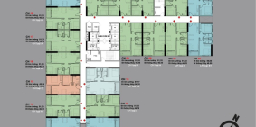 Bán căn hộ Bcons Sala 52m² – 2PN 2WC – giá 1.75 tỷ – nội thất cơ bản – sổ riêng