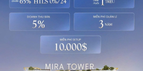 Bán căn 2PN1VS view biển tại tòa Mira (Regal Complex)