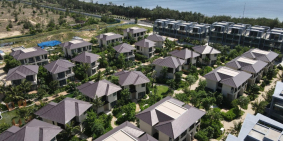 CĂN GÓC 3 MẶT TIỀN! Shophouse 4 Tầng 196m2 mặt biển Độc Lập