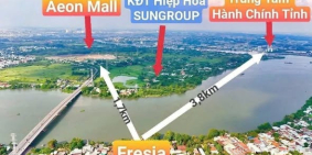 Dự án căn hộ Fresia Riverside 2 phòng ngủ 2 wc