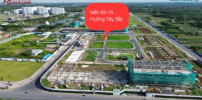 Bán nền cặp hẻm kỹ thuật, hướng Tây Bắc gần trường học khu Nam Long 2