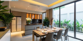 Thật 100%! 56 tỷ sở hữu Siêu biệt thự độc bản MT Nguyễn Văn Hưởng, sân vườn hồ bơi 13x26m