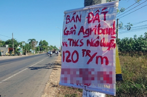 Từ 15/12/2025, rao bán nhà đất trên cột điện bị phạt đến 3 triệu đồng