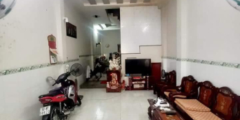 NHÀ HƯƠNG LỘ 2 - BÌNH TÂN, 4 TẦNG,62(4×15.5)M²,GẦN NGÃ TƯ 4 XÃ,HẺM XE TẢI