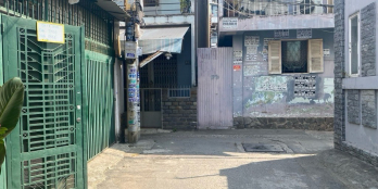 Nhà lô góc, nở hậu, hẻm xe hơi, thẳng 1 trục, dòng tiền sẵn có 10tr 