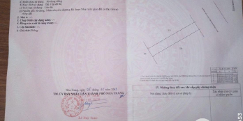 Bán lô đất mặt tiền đường Nguyễn Khoái - Hòn Xện - Vĩnh Hòa - Nha Trang