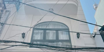 Nhà lung linh 6 tầng, 5 x 7, mặt tiền đường số khu Vĩnh Hội. 9,2 tỷ