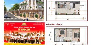 Bán nhà ở xã hội 1 trệt 1 lầu chợ Chánh Lưu Bến Cát chỉ cần 500 triệu 