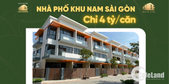 Nhà Phố vệ tinh Khu Nam Sài Gòn Long Hậu- Nhè Bè 