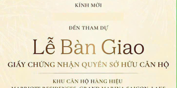 Grand Marina SaiGon,.chính sách đặc biệt tặng nội thất cho 1 số căn 1 pn và 1+1