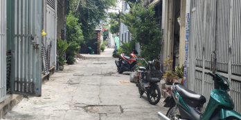 Bán Nhà xe hơi đậu cửa ngay Chợ Thạch Đà Phạm Văn Chiêu. 48m2 2 Tầng 4.25 tỷ TL 