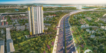 dự án căn hộ gần Bcons Suối Tiên bình dương 35tr/m2, cam kết thuê lại 14tr/tháng